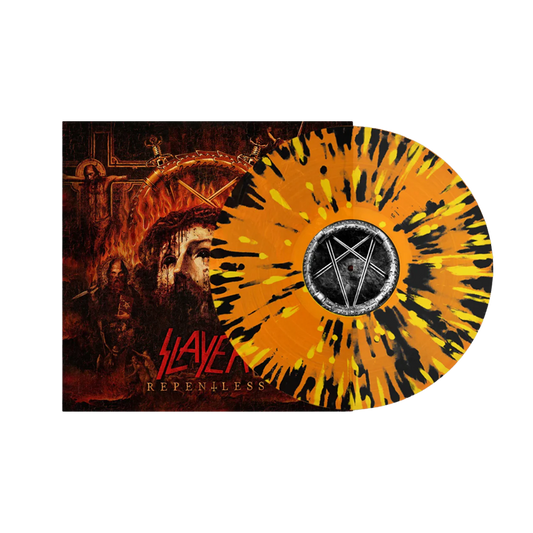 VINILO SLAYER - REPENTLESS (TRANS ORANGE YELLOW BLACK SPLATTER VINYL)