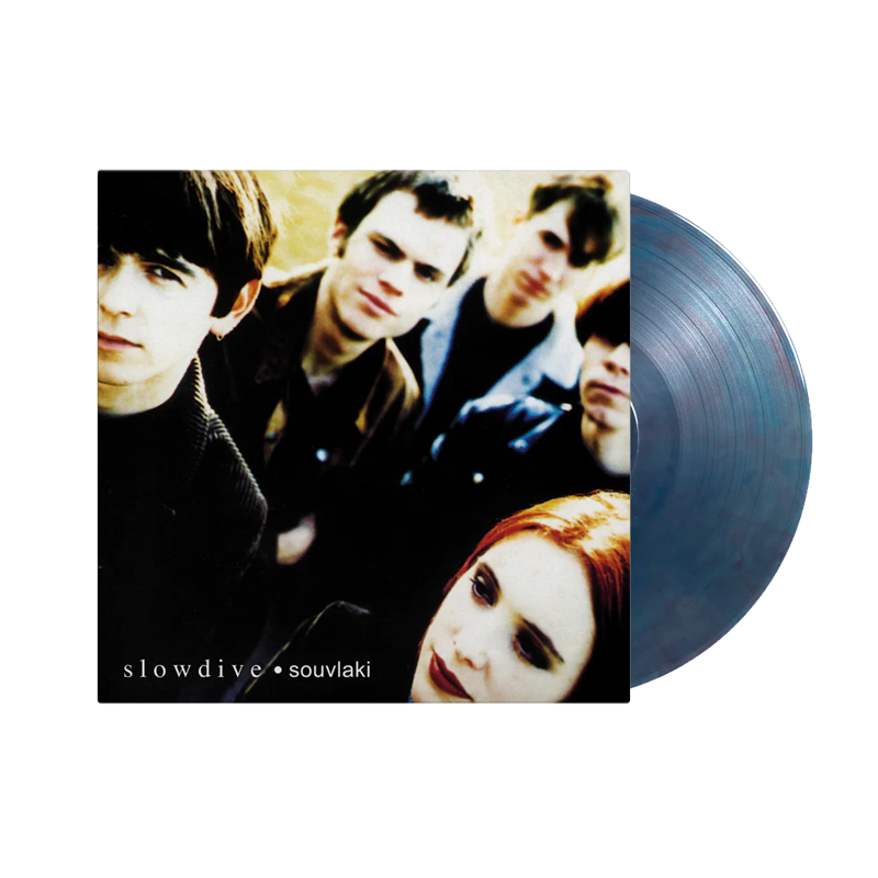 VINILO SLOWDIVE - SOUVLAKI (TRANSLUCENT BLUE & RED MARBLED VINYL)