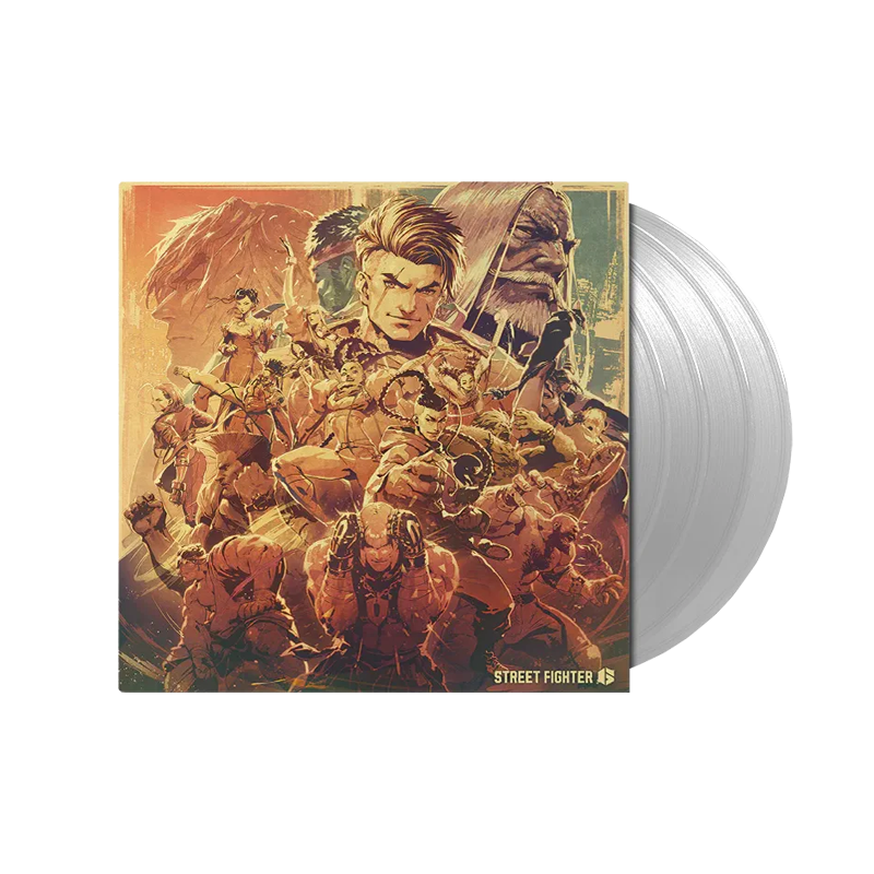 VINILO VARIOUS ARTISTS - STREET FIGHTER 6 (OST) (CLEAR VINYL/4LP)