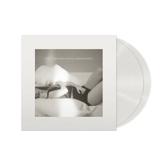 VINILO TAYLOR SWIFT - THE TORTURED POETS DEPARTMENT (GHOSTED WHITE VINYL/2LP/MANUSCRIPT
