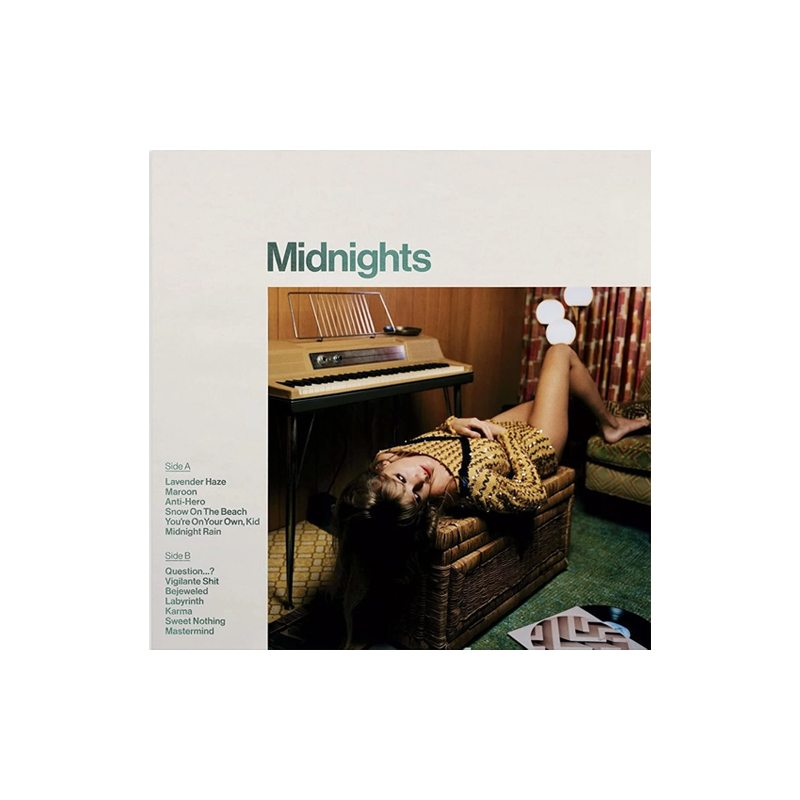 CD TAYLOR SWIFT - MIDNIGHTS (JADE GREEN CD)