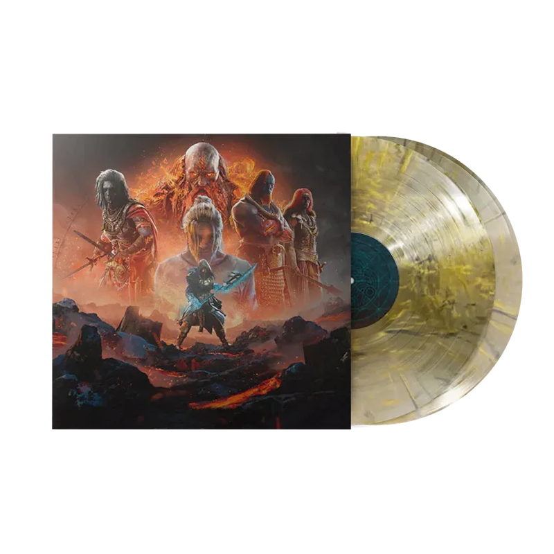 VINILO STEPHANIE ECONOMOU - ASSASSIN'S CREED VALHALLA: DAWN OF RAGNAROK OST (GOLD & YELLOW SPLATTER)