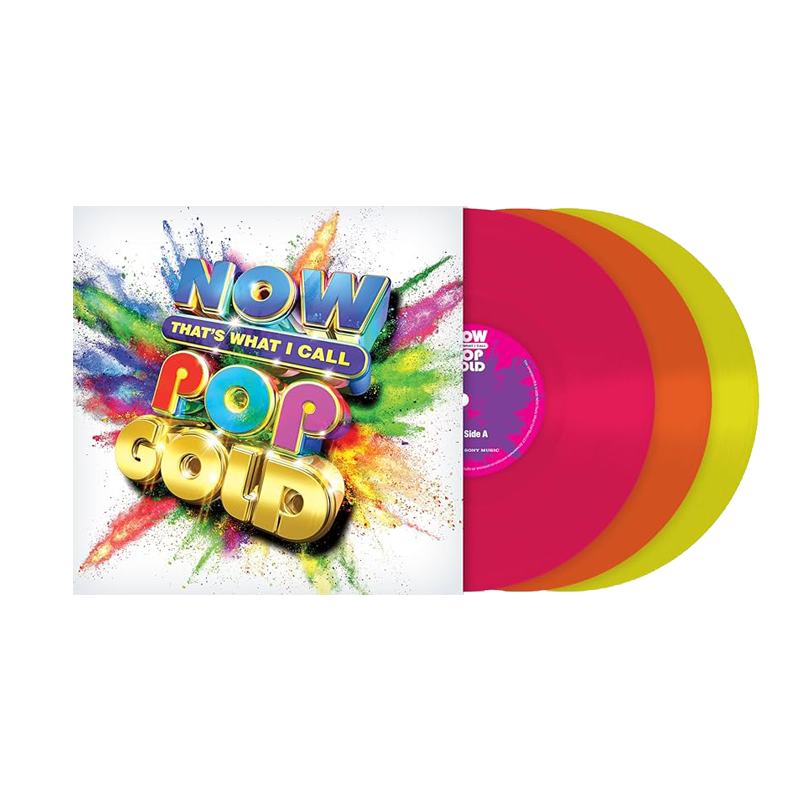 VINILO VARIOUS ARTISTS - NOW THAT'S WHAT I CALL POP GOLD (3CD/COLOURED VINYL)