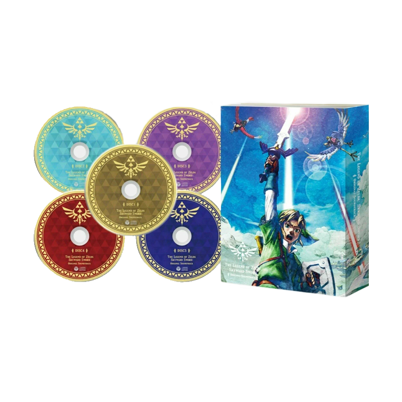 BOXSET VARIOUS ARTISTS - LEGEND OF ZELDA: SKYWARD SWORD OST (5CD)