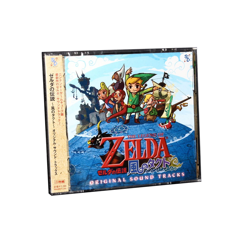 CD THE LEGEND OF ZELDA - THE WIND WAKER O.S.T. (2 CD)