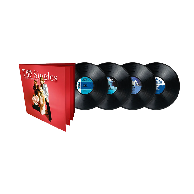 BOXSET ABBA - THE SINGLES – THE FIRST FIFTY YEARS (4LP)