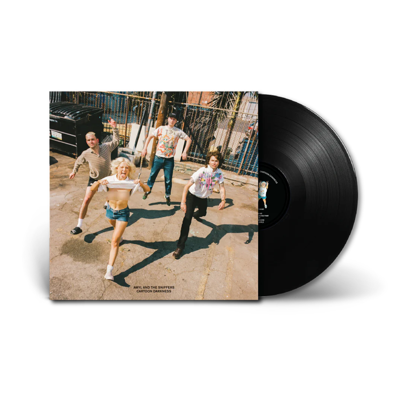 VINILO AMYL & THE SNIFFERS - CARTOON DARKNESS (CARTOON BLACK EDITION VINYL)