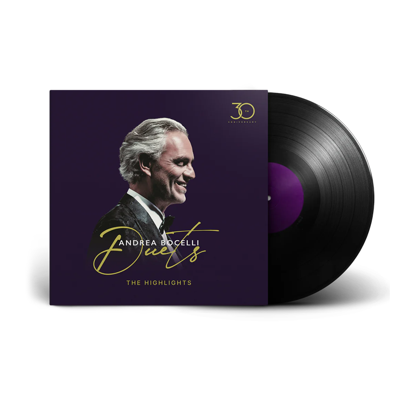 VINILO ANDREA BOCELLI - DUETS (30TH ANNIVERSARY)