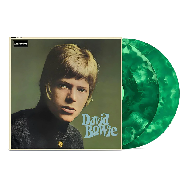 VINILO DAVID BOWIE - DAVID BOWIE (2LP/GREEN & WHIE MARBLE VINYL)