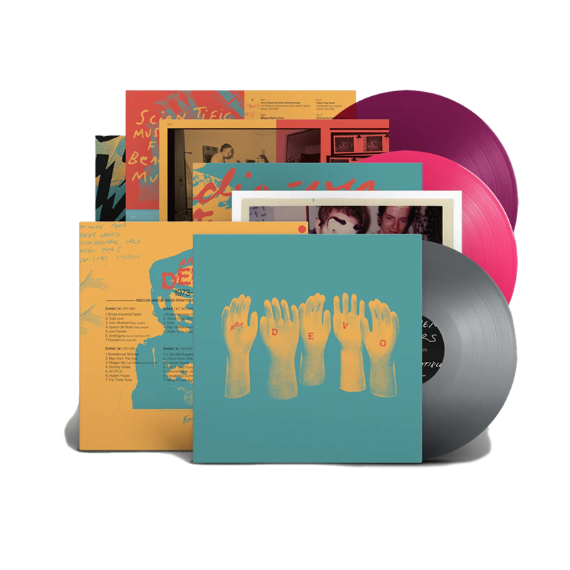 BOXSET DEVO - ART DEVO 1973-1977 (3LP/MULTICOLOR VINYL)