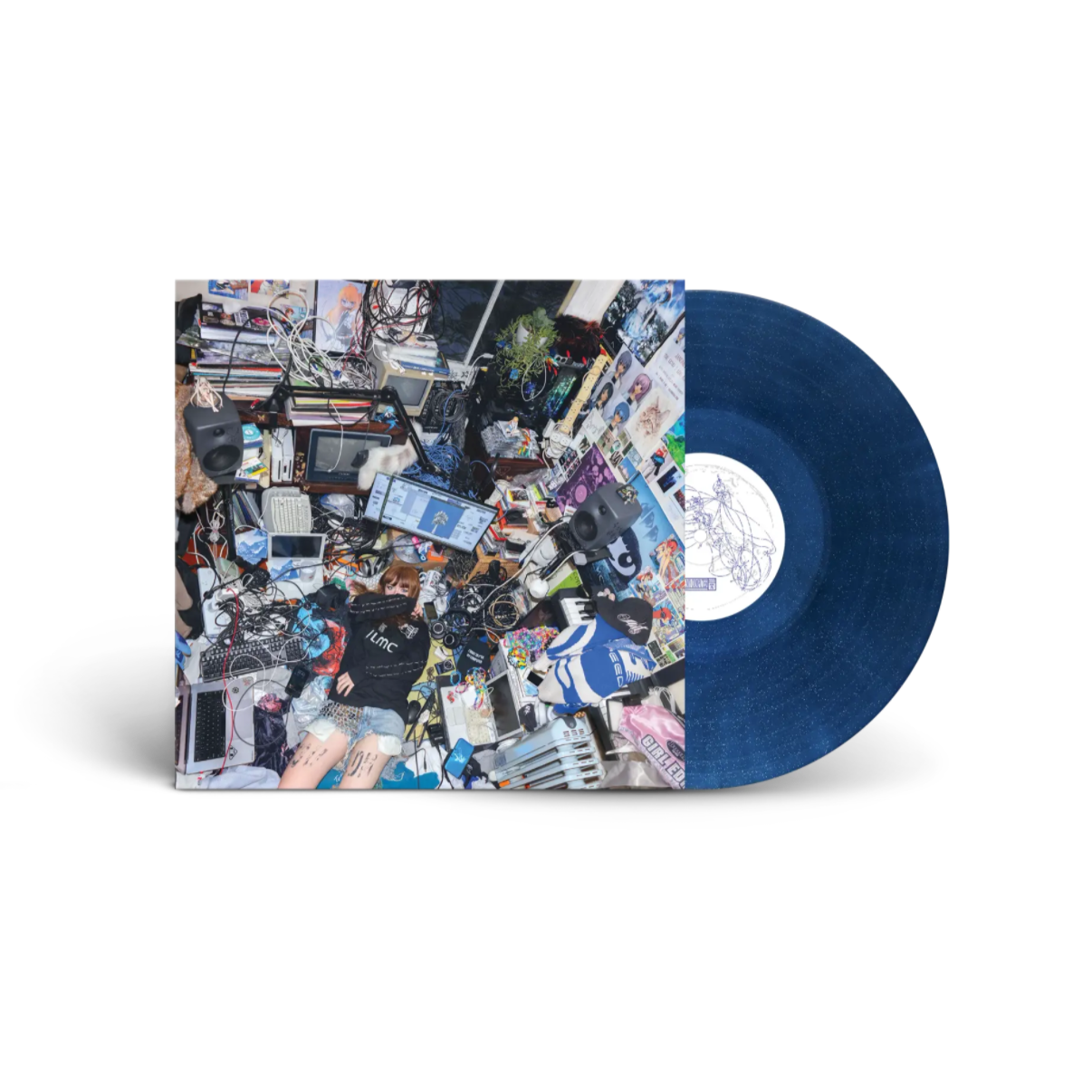 Vinilo Ninajirachi - I Love My Computer (Cobalt Blue Glitter Vinyl)