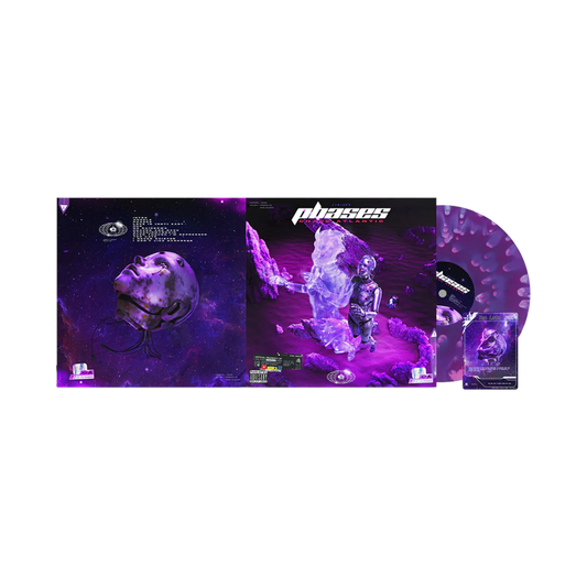 VINILO CHASE ATLANTIC - PHASES (GHOSTLY PURPLE/PINK VINYL)
