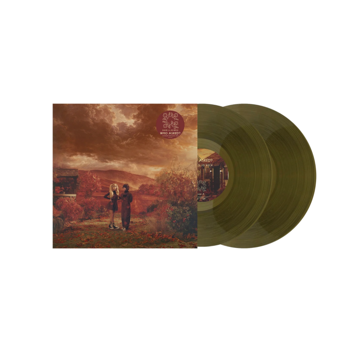 Vinilo Domi & JD Beck - Who Asked? (Transparent Olive Green Vinyl/2LP)