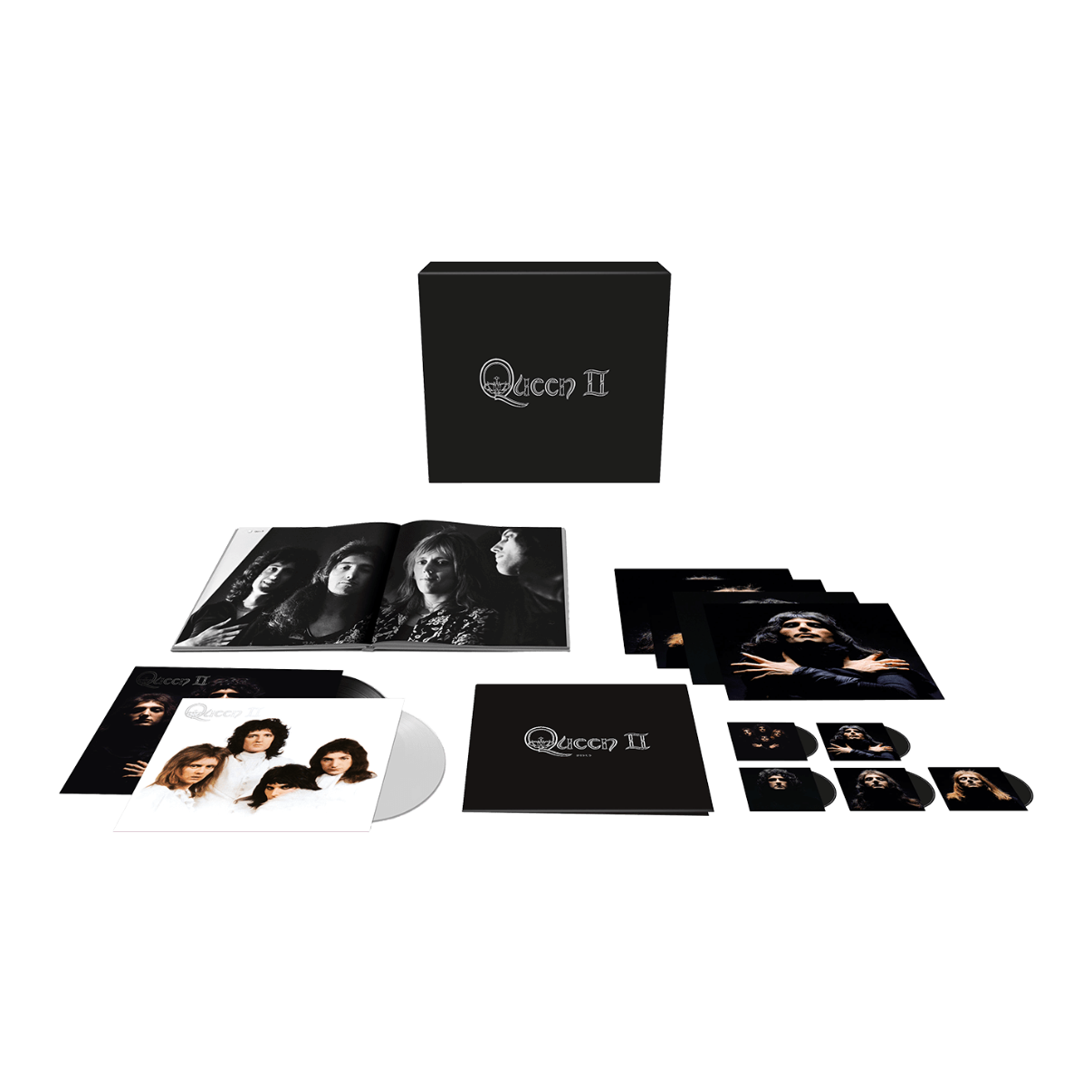 Boxset Queen - Queen II (Collector's Edition) (5CD/2LP/Black/White Vinyl)