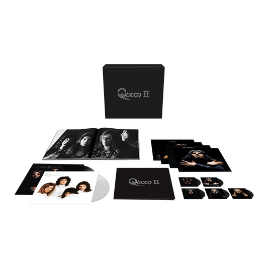 BOXSET QUEEN - QUEEN II (COLLECTOR'S EDITION) (5CD/2LP/BLACK/WHITE VINYL)