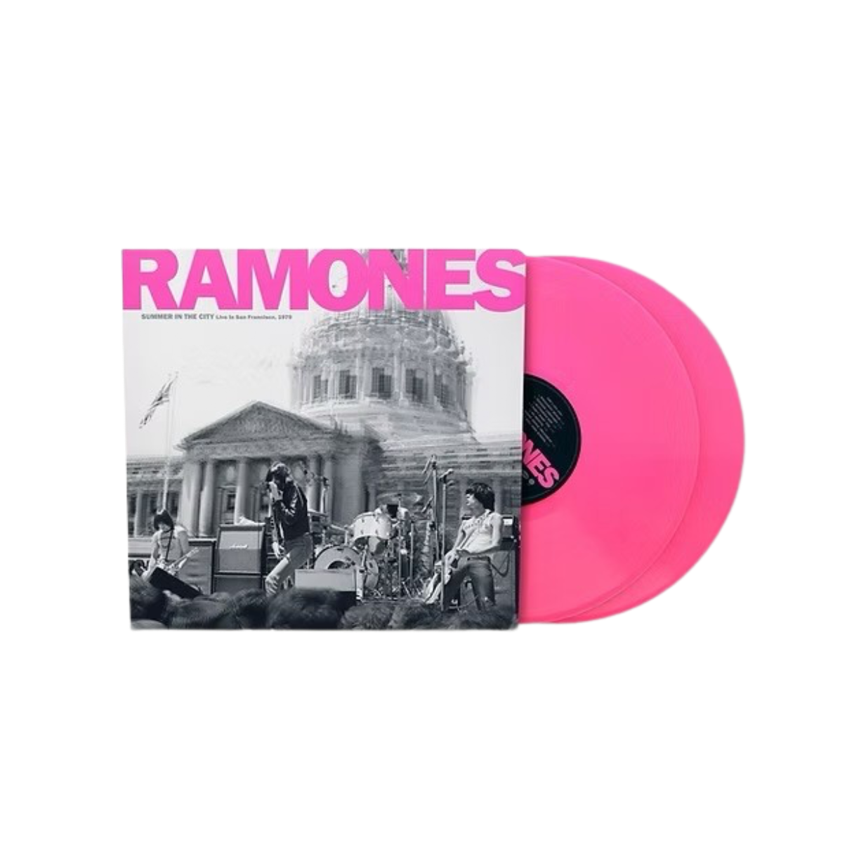 Vinilo Ramones - Live In San Francisco (2LP/Neon Pink Vinyl) (RSD 2026)