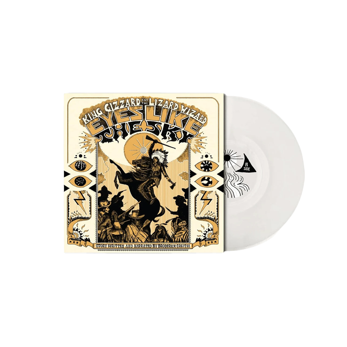 Vinilo King Gizzard & The Lizard Wizard - Eyes Like The Sky (Injection Molded PET Ecosonic/Clear Vinyl)
