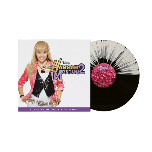 VINILO HANNAH MONTANA - HANNAH MONTANA 2 (OST) (SPLIT BLACK/WHITE SPLATTER VINYL)