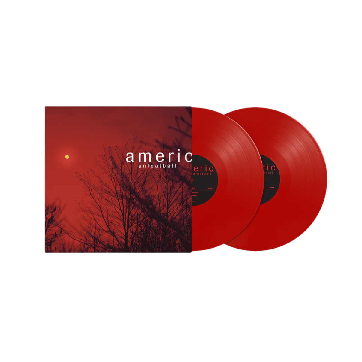 VINILO AMERICAN FOOTBALL - AMERICAN FOOTBALL (LP4) (RED VINYL/2LP)