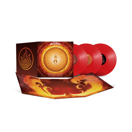 Vinilo Jeremy Zuckerman - Avatar: The Last Airbender - Book 3: Fire (Music from the Animated Series) (3LP/Red Vinyl)