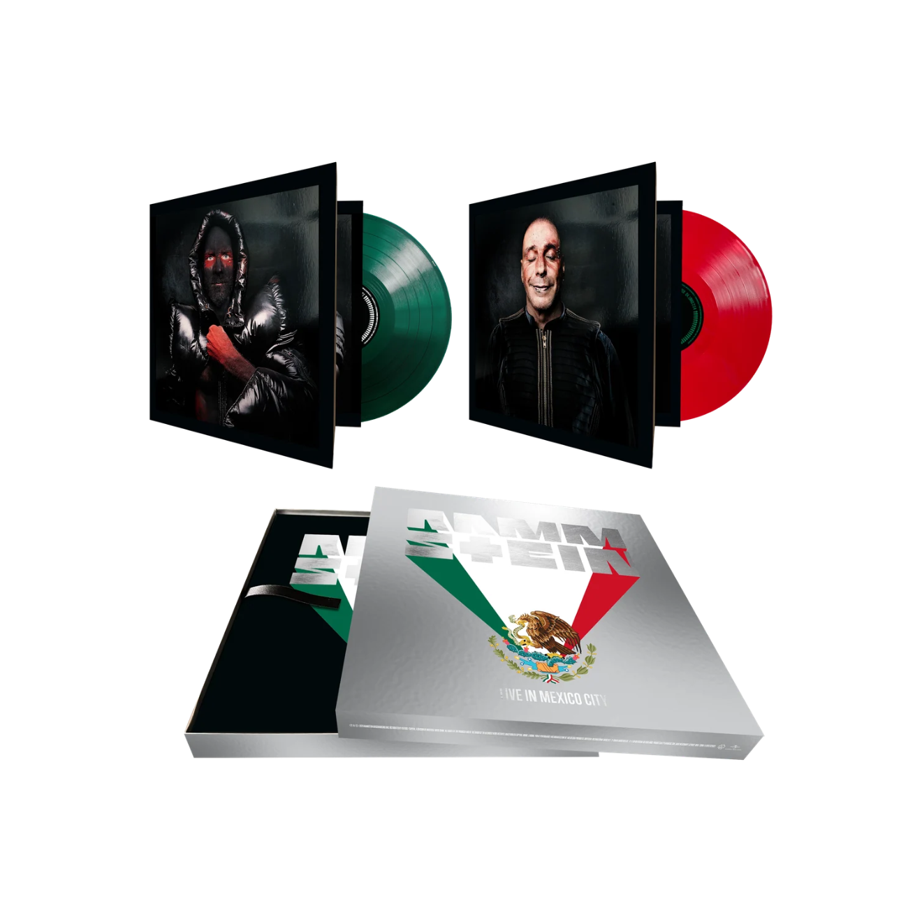 Vinilo Rammstein - Live In Mexico City (Green/Red Vinyl/180g/4LP/45RPM)