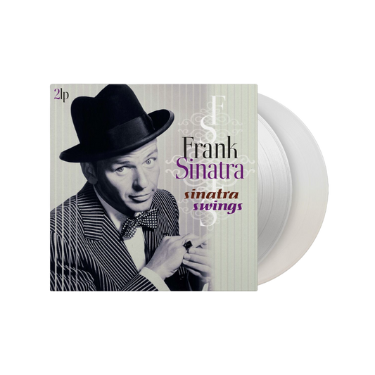 VINILO FRANK SINATRA - SINATRA SWINGS - THE BEST OF (2LP/CRYSTAL CLEAR & WHITE VINYL)