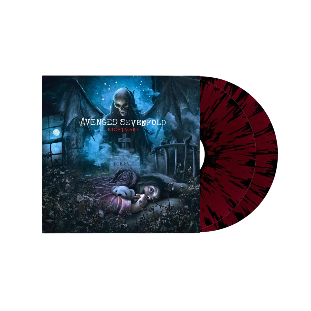 VINILO AVENGED SEVENFOLD - NIGHTMARE (2LP/PURPLE WITH BLACK SPLATTER VINYL)