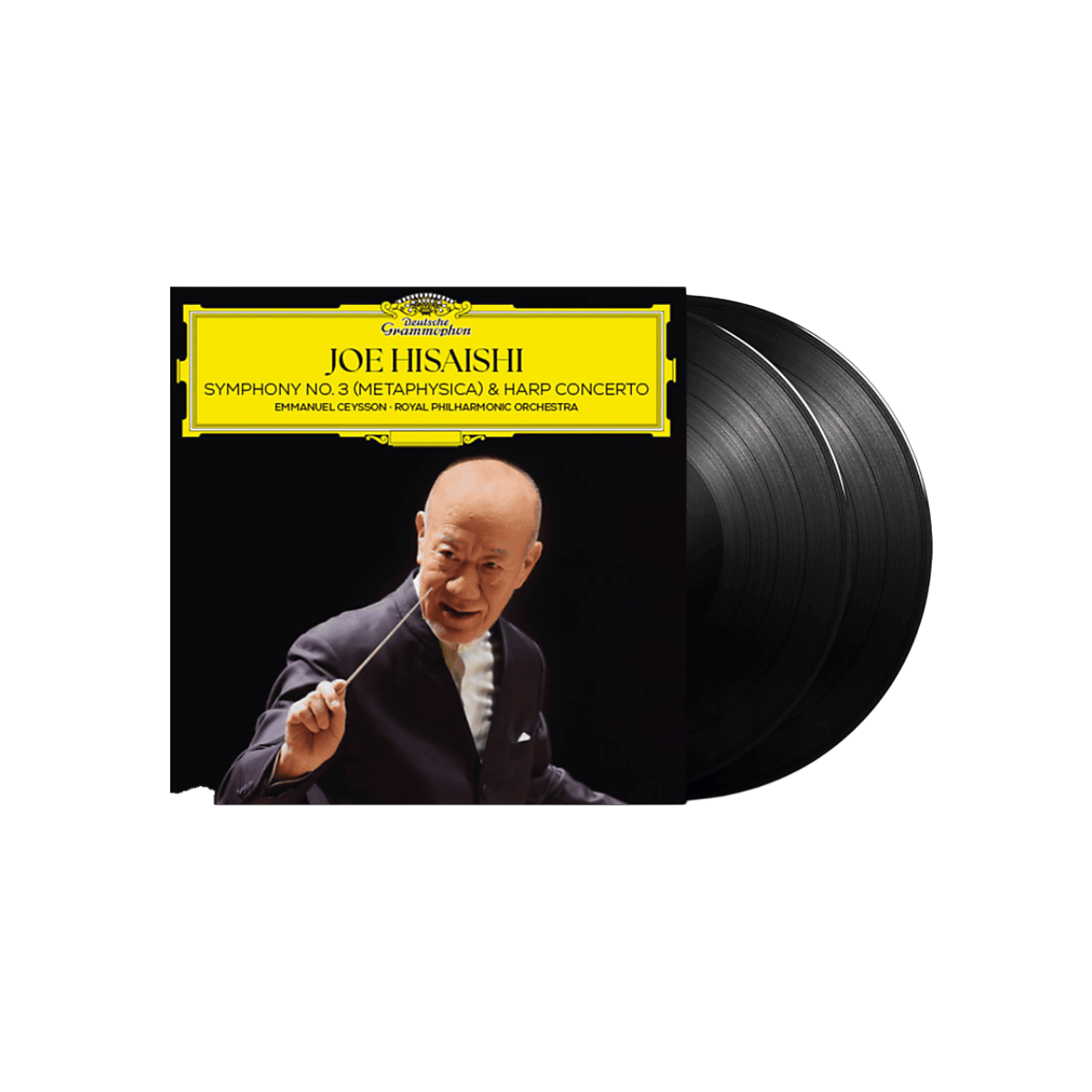 Vinilo Joe Hisaishi - Symphony No. 3 Metaphysica & Harp Concerto (2LP)