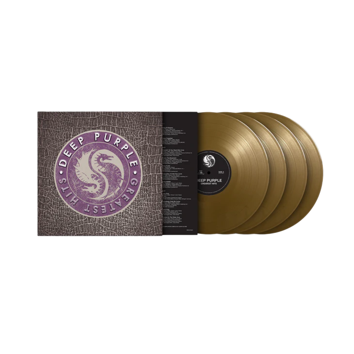 Boxset Deep Purple - Greatest Hits (4LP/Gold Vinyl/Numbered)