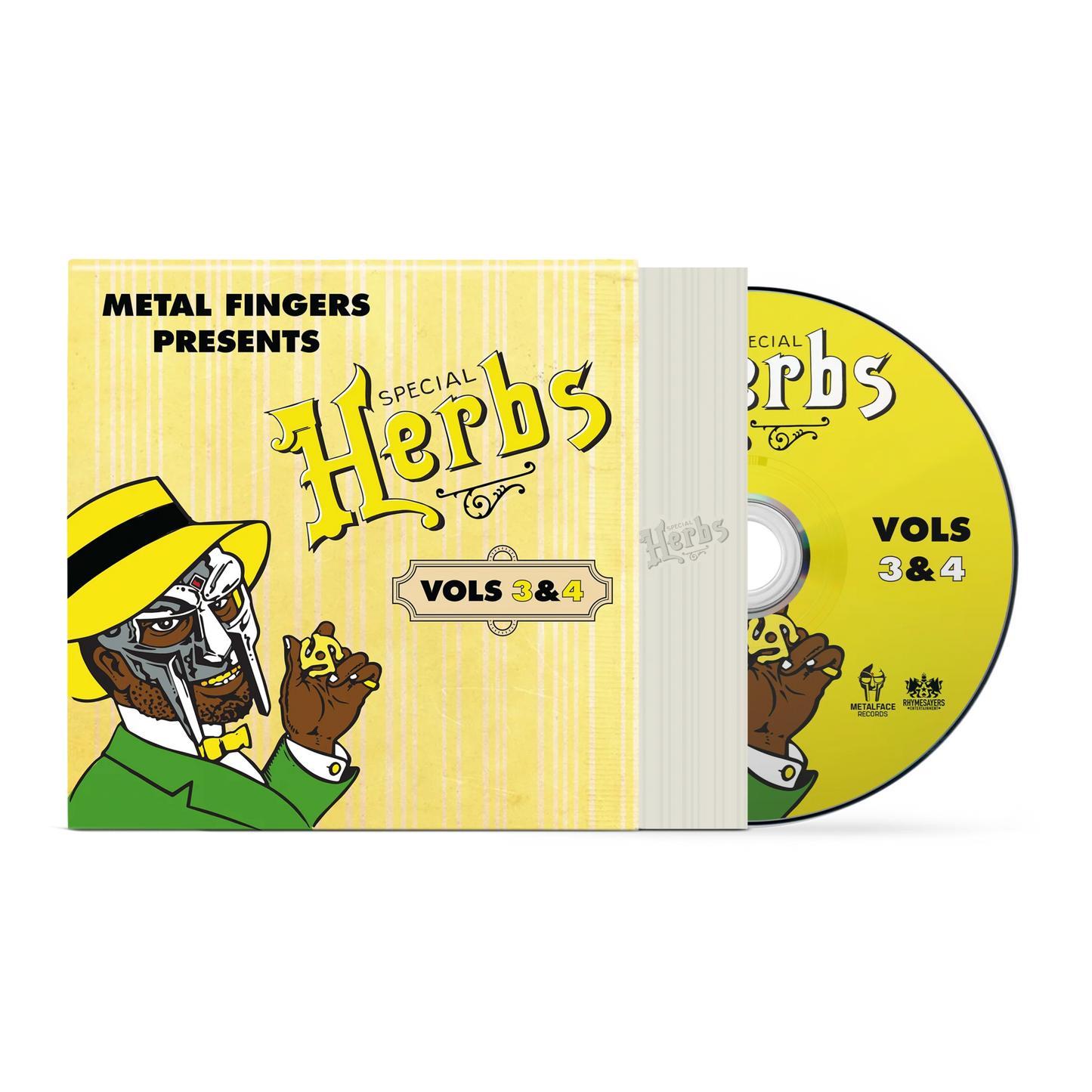 CD MF DOOM - METAL FINGERS PRESENTS: SPECIAL HERBS VOL. 3 & 4