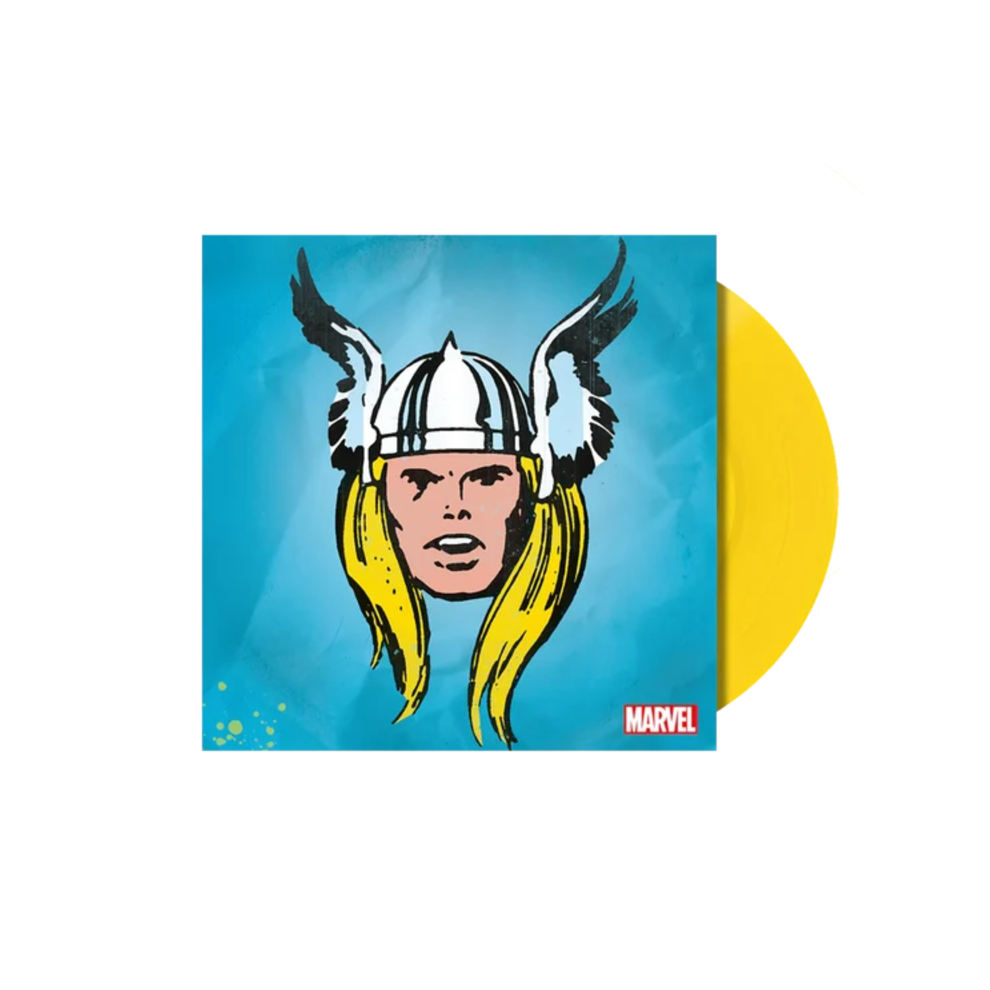 Vinilo Marvel Chorus - Mighty Thor (1966 Theme) (Translucent Yellow Vinyl)
