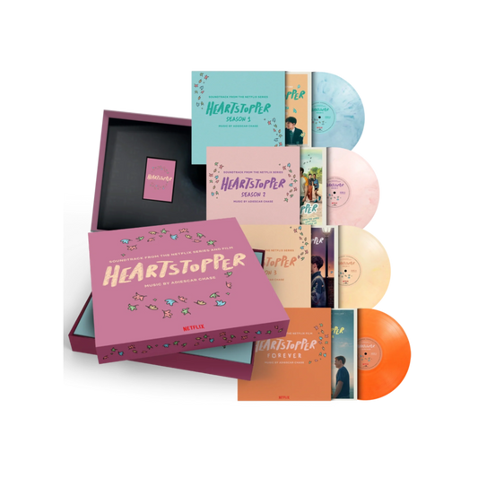 Boxset Adiescar Chase - Heartstopper (OST) (Limited/Blue/Pink/Yellow & Orange Marble Vinyl)
