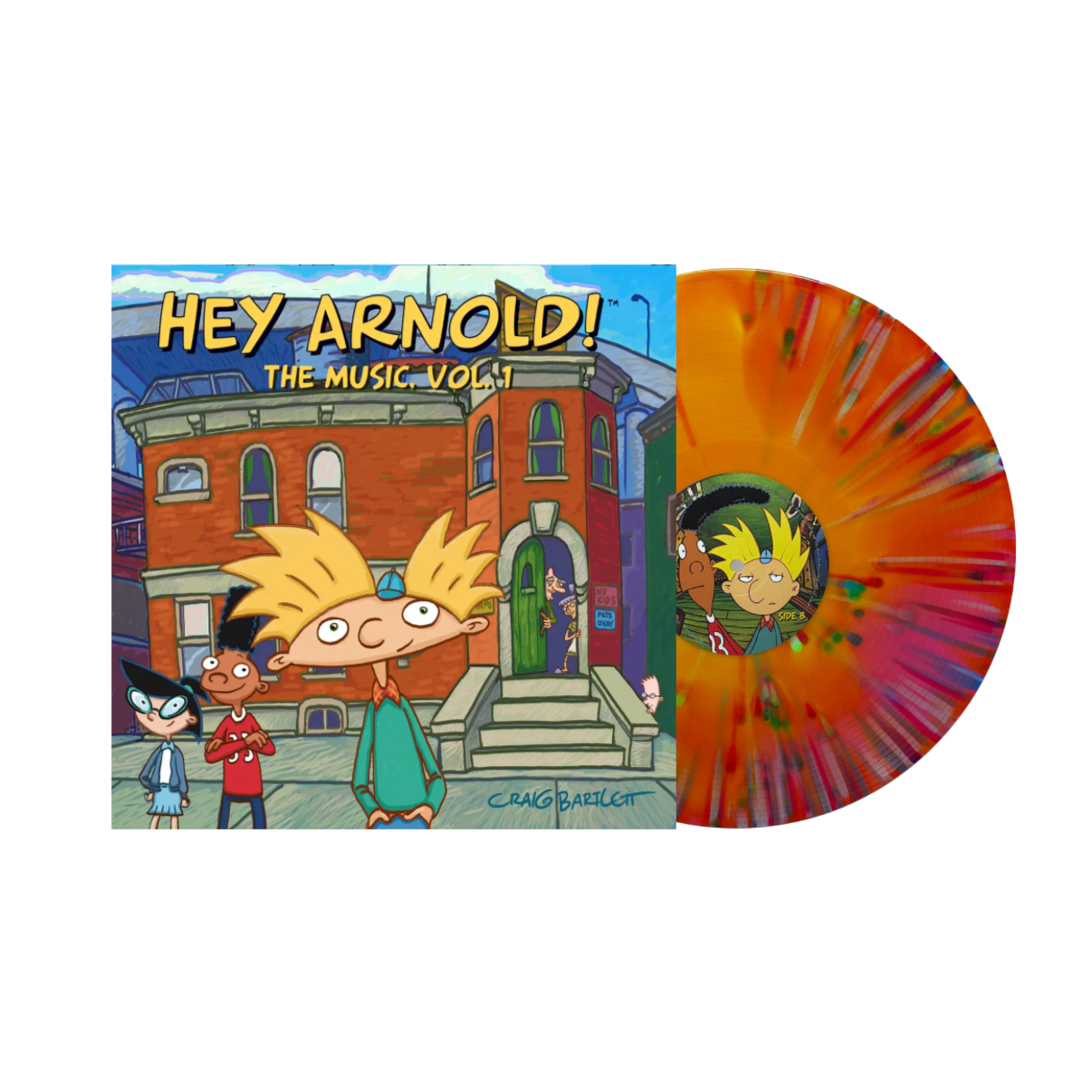 VINILO JIM LANG - HEY ARNOLD! - THE MUSIC VOL.1