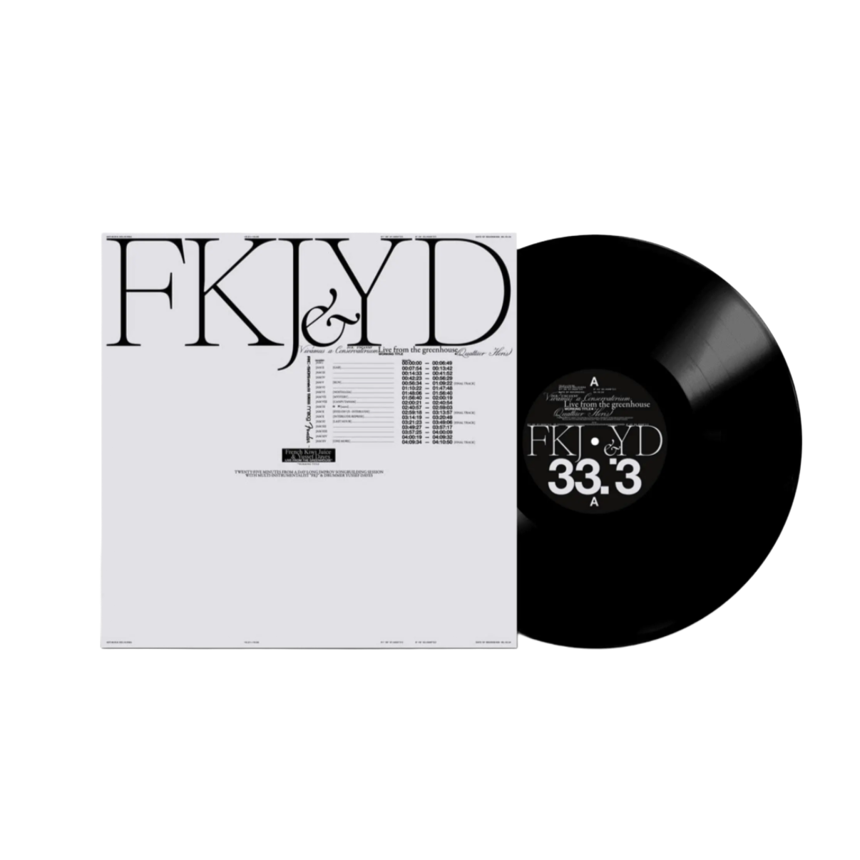 VINILO FKJ / YUSSEF DAYES - LIVE FROM THE GREENHOUSE