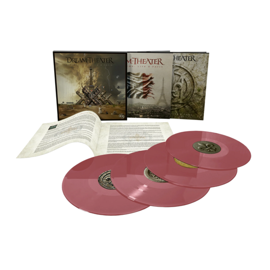 VINILO DREAM THEATER QUARANTIEME: LIVE A PARIS (4LP/FRUIT PUNCH COLORED VINYL)