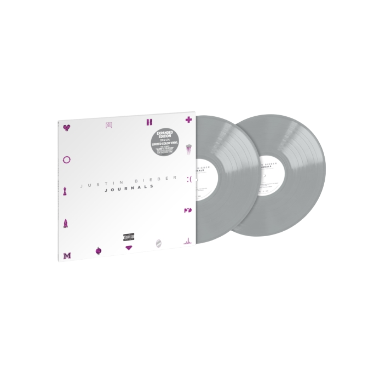 VINILO JUSTIN BIEBER - JOURNALS (EXPANDED EDITION) (PLATINUM VINYL/2LP)