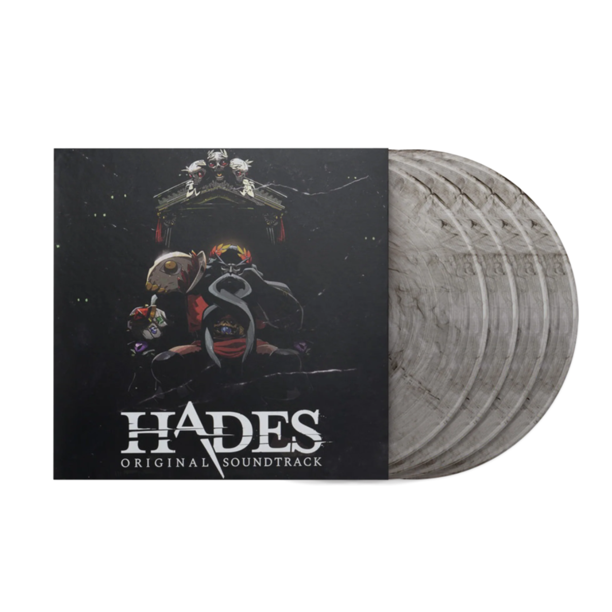 BOXSET DARREN KORB & ASHLEY BARRETT - HADES OST (GRAY VINYL/4LP)