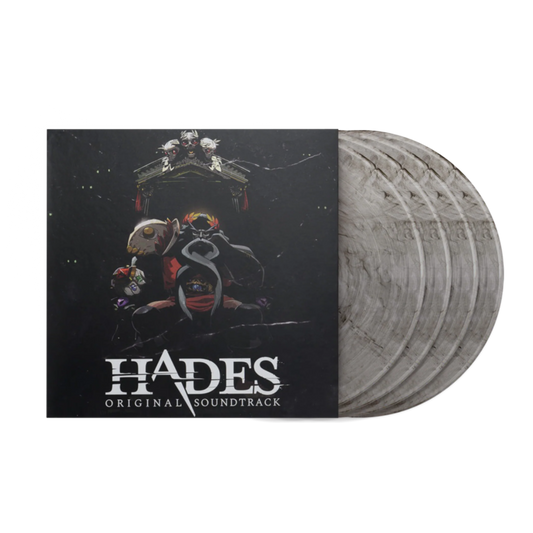 BOXSET DARREN KORB & ASHLEY BARRETT - HADES OST (GRAY VINYL/4LP)