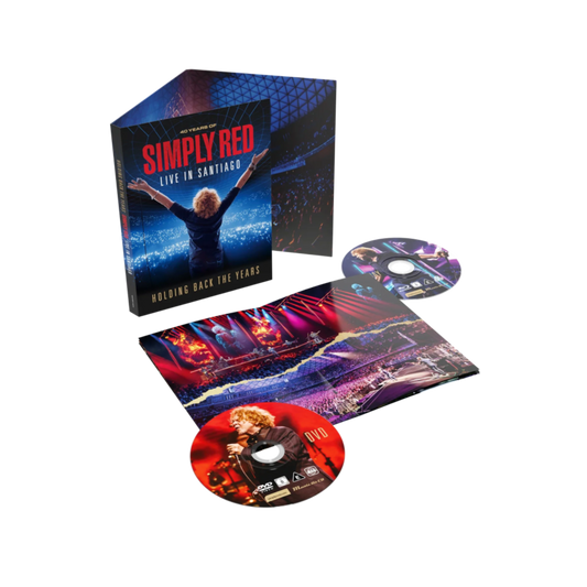 BLU-RAY SIMPLY RED - HOLDING BACK THE YEARS: LIVE IN SANTIAGO (BLU-RAY/DVD)