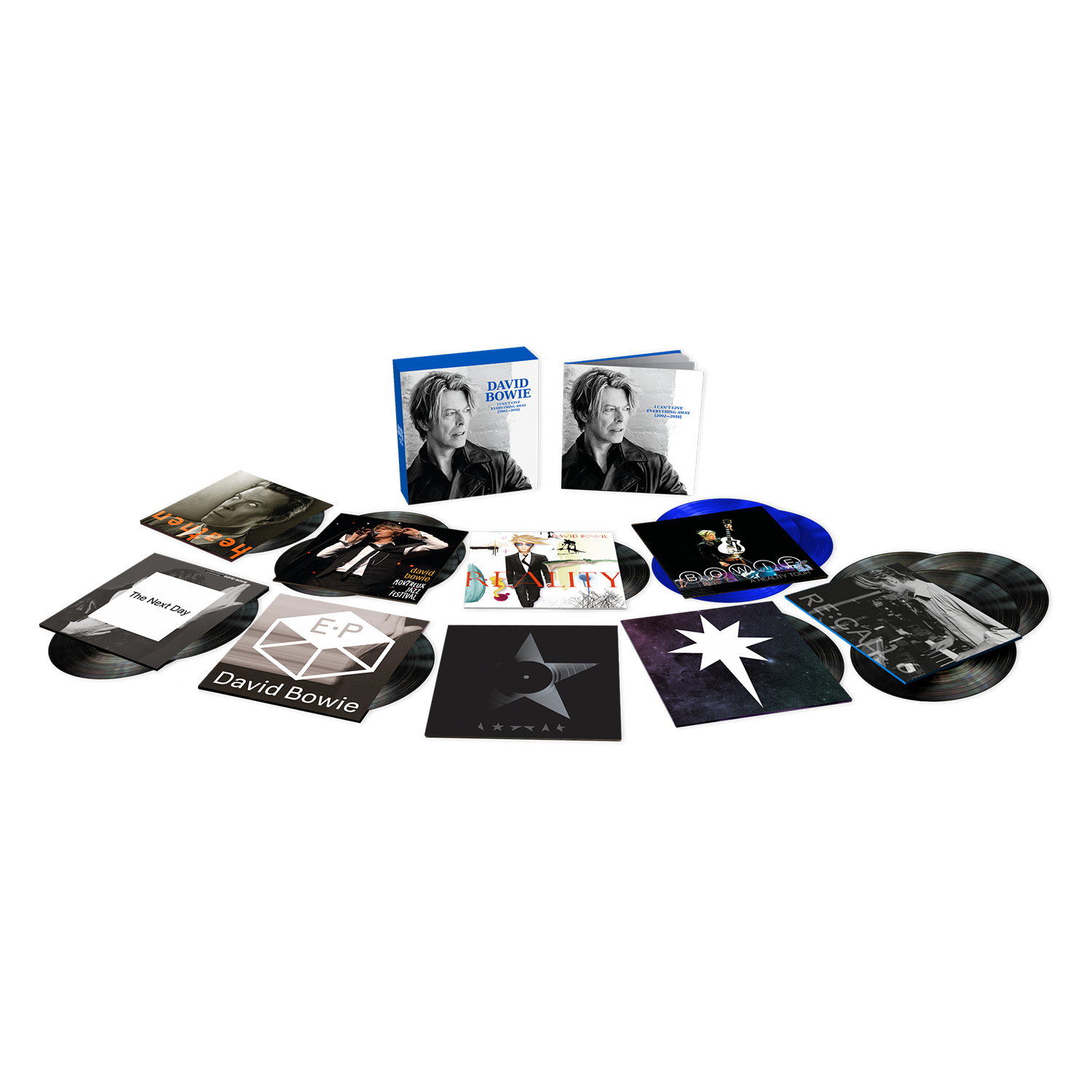 Boxset David Bowie - I Can't Give Everything Away (2002-2016) (18LP)
