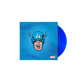 Vinilo Marvel Chorus - Captain America (1966 Theme) (Translucent Blue Vinyl)