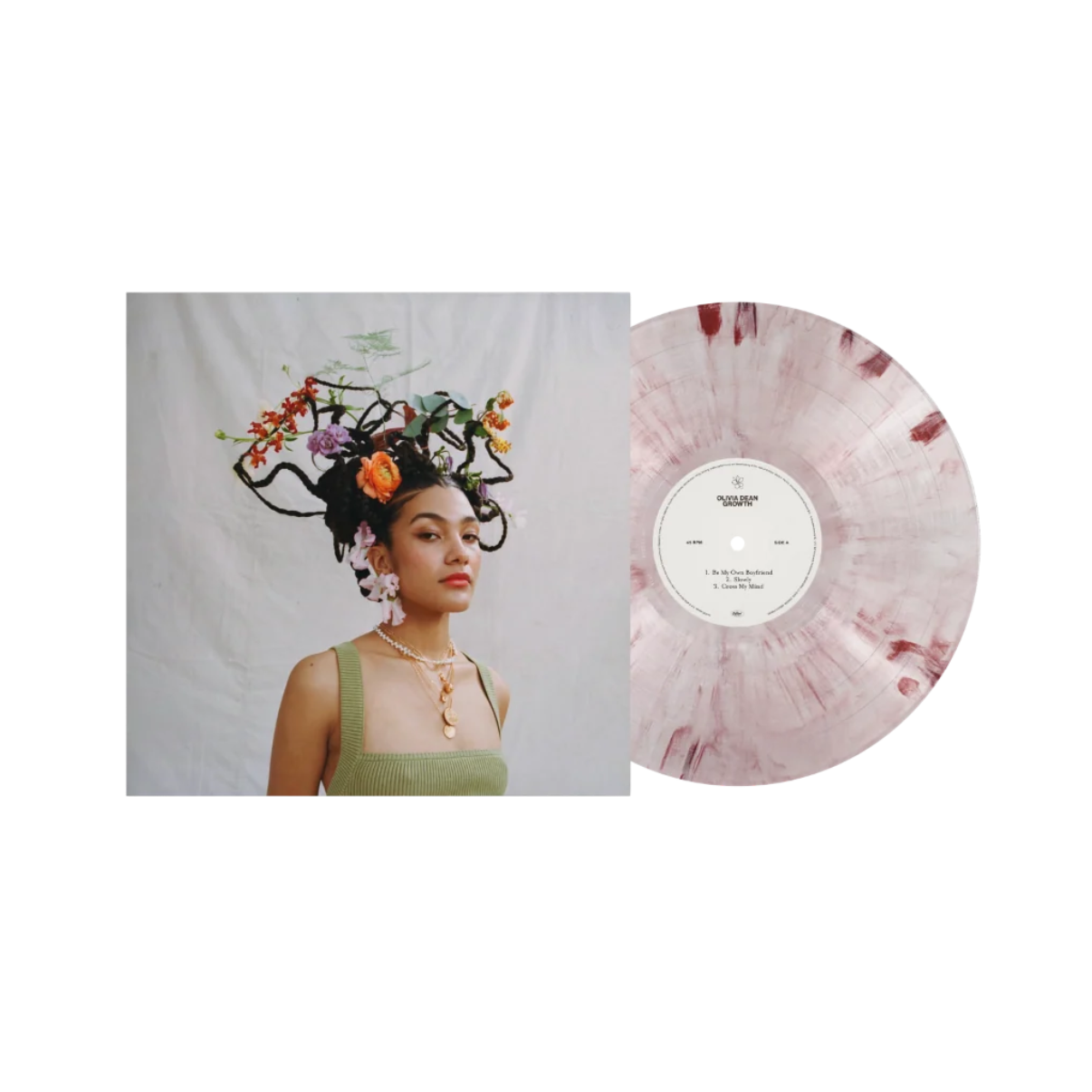 Vinilo Olivia Dean - Growth (Pink Marble Vinyl/EP)