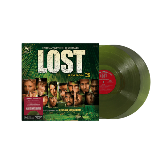 Vinilo Michael Giacchino - Lost: Season 3 (OST Television) (Translucent Forest Green Vinyl/2LP)