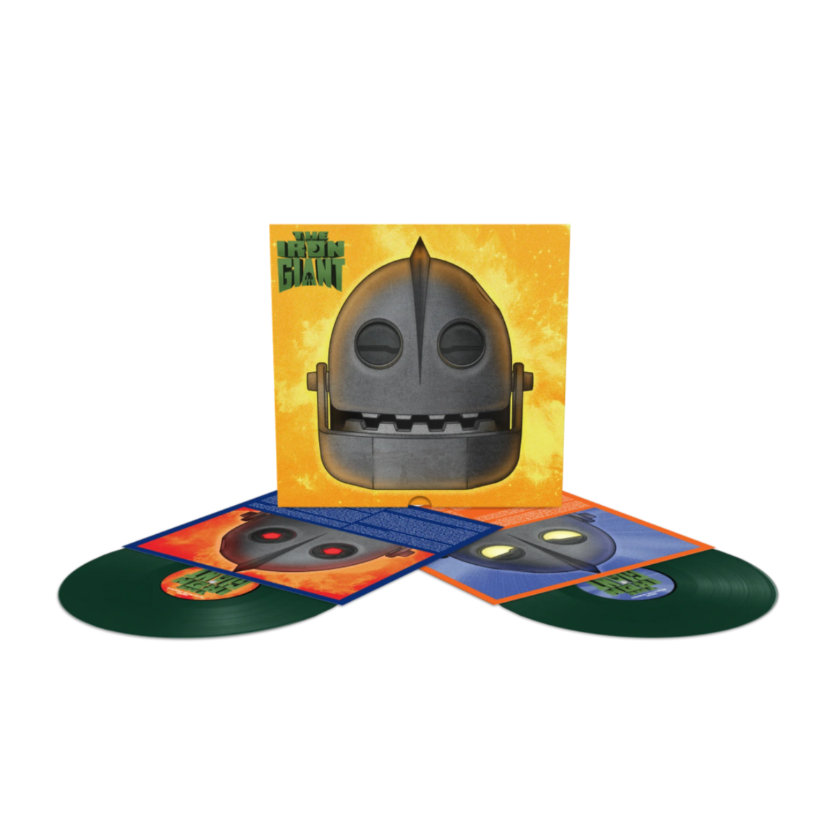 VINILO MICHEL KAMEN - THE IRON GIANT (GREEN VINYL) (2 LP)