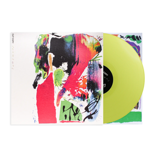 VINILO CUT COPY - MOMENTS (DELUXE/ LIGHT YELLOW OPAQUE VINYL)