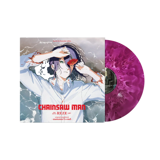VINILO KENSUKE USHIO - CHAINSAW MAN THE MOVIE: REZE ARC (OST-SUMMER'S END) (GRAPE PURPLE VINYL)