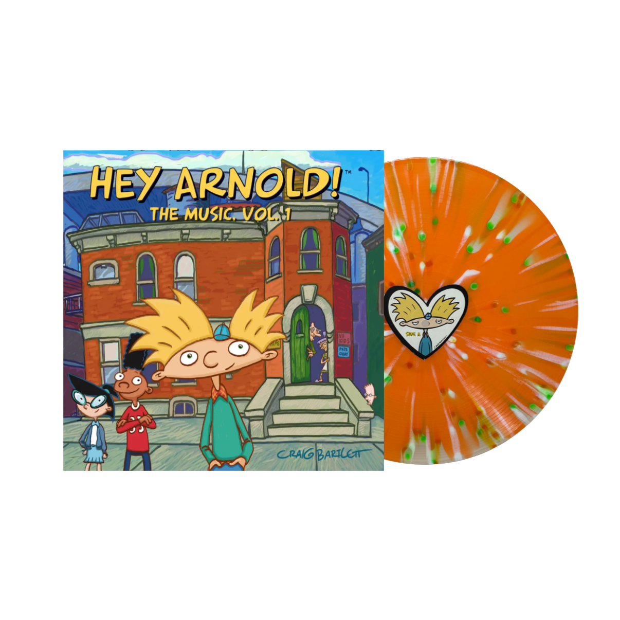 VINILO JIM LANG - HEY ARNOLD! - THE MUSIC VOL.1