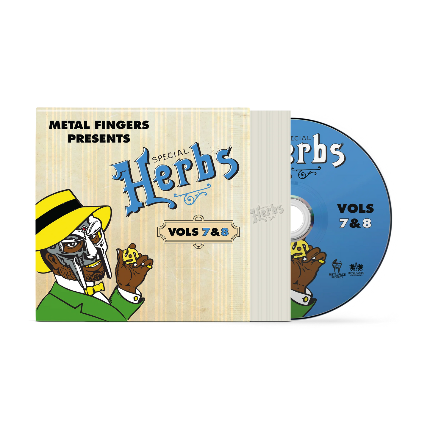 CD MF DOOM - METAL FINGERS PRESENTS: SPECIAL HERBS VOL. 7 & 8