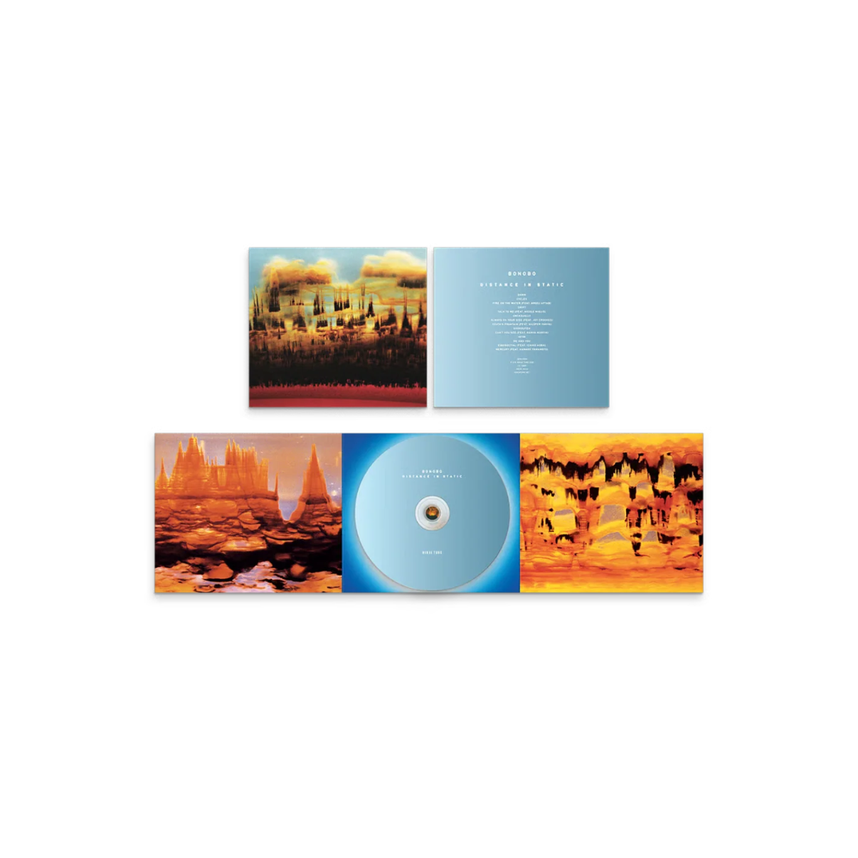 CD Bonobo - Distance in Static (Trifold/PVC Sleeve)