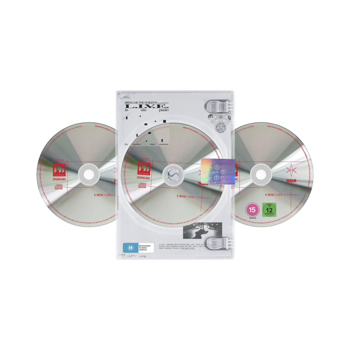 CD Bring Me The Horizon - L.I.V.E. In São Paulo (2CD/DVD)